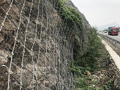 壶关县主动防护网用于景区及临山建筑等的加固防护