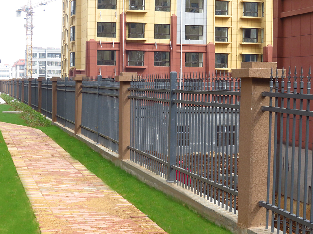 富锦市小区围墙护栏